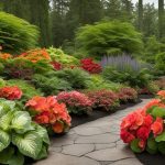 Begonia companion plants