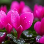 Cyclamen plants