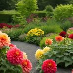 Dahlia companion plants