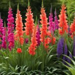 Gladiolus companion plants