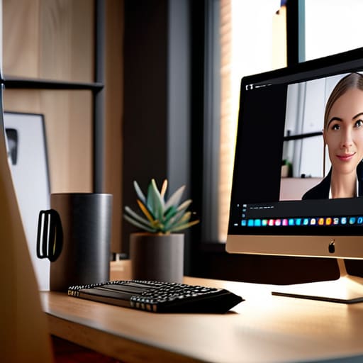 Mastering Your Professional Webcam Lighting Setup photograph.