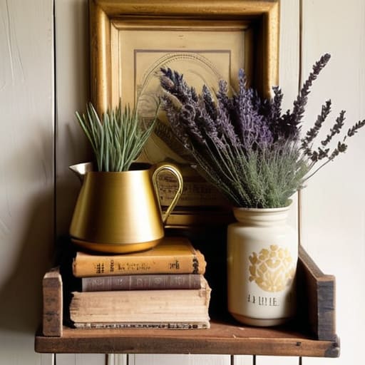 Upcycled Vintage Cookbooks as Art on wall.