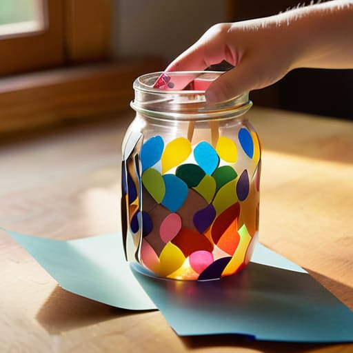 Kids enjoying DIY Spice Jar Labeling activity.