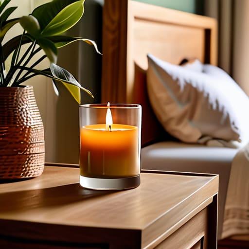 Warm lamps Light the Way to Calm.