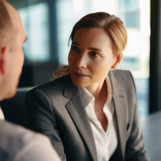 Successful Sales Representative connecting with clients.