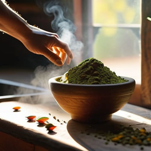 The Culinary Creative Spark through herb infusion.