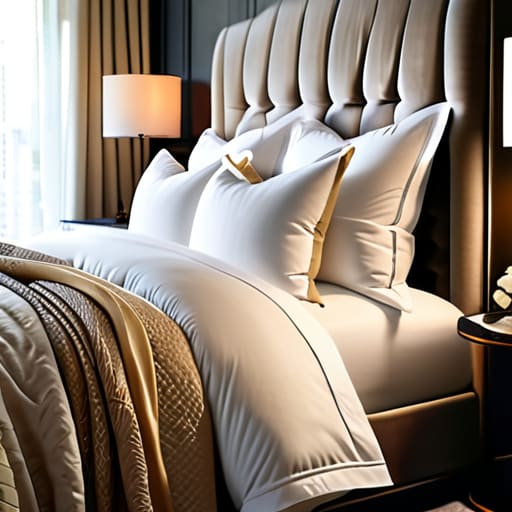 How to make your bed look luxurious.