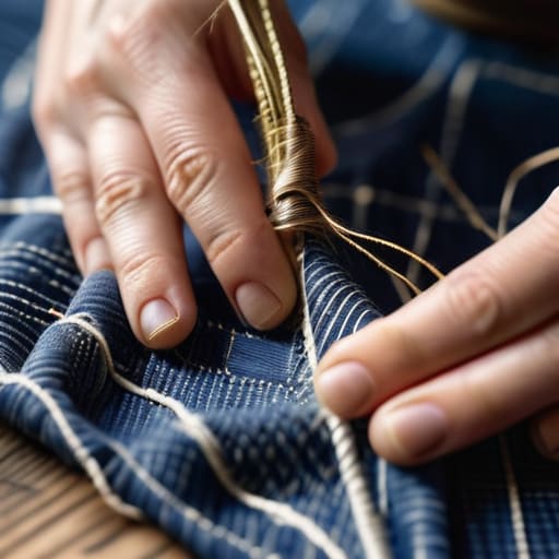 Tips on how to mend clothes.