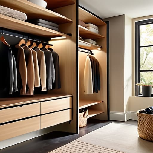 Tips on how to organize a closet.