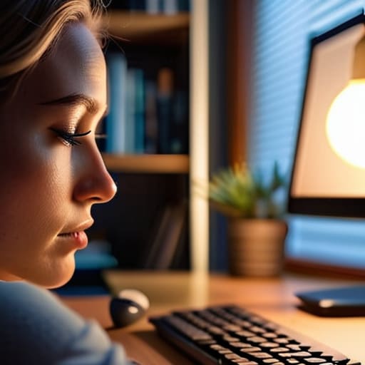 Tips on how to reduce eye strain from screens.