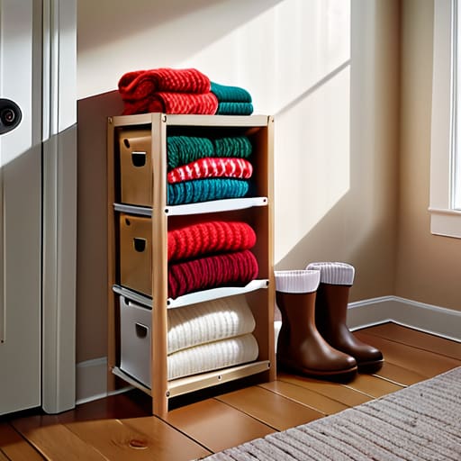 Tips on how to store seasonal items.