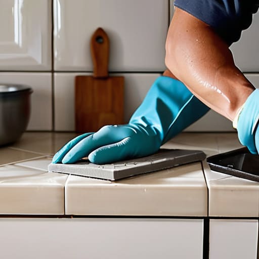 How to tile a backsplash DIY tutorial.