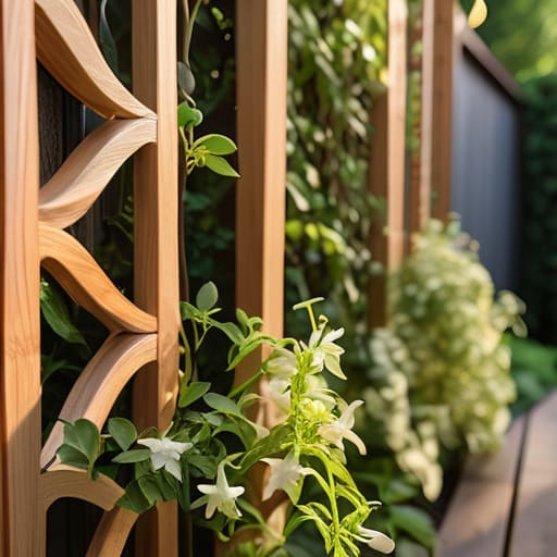 From Blueprint to Bloom: building garden trellises.
