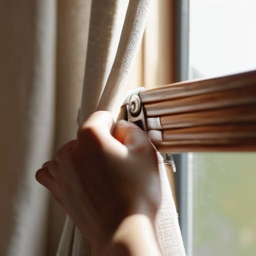 Step-by-step guide for making diy curtains.